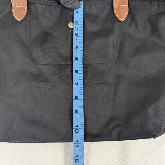 Longchamp Paris Le Pliage Tote – Preowned Nylon Black Bag, Fast Ship! - Picture 15 of 16